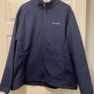Columbia Women's Kruser Ridge Ii Softshell. Navy Blue. 2XL.